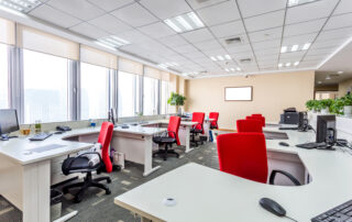 Interior of a modern office