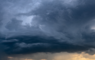 Navigating Spring's Big 3 Severe Weather Hazards: Floods, Hail, and Tornadoes: A storm cloud