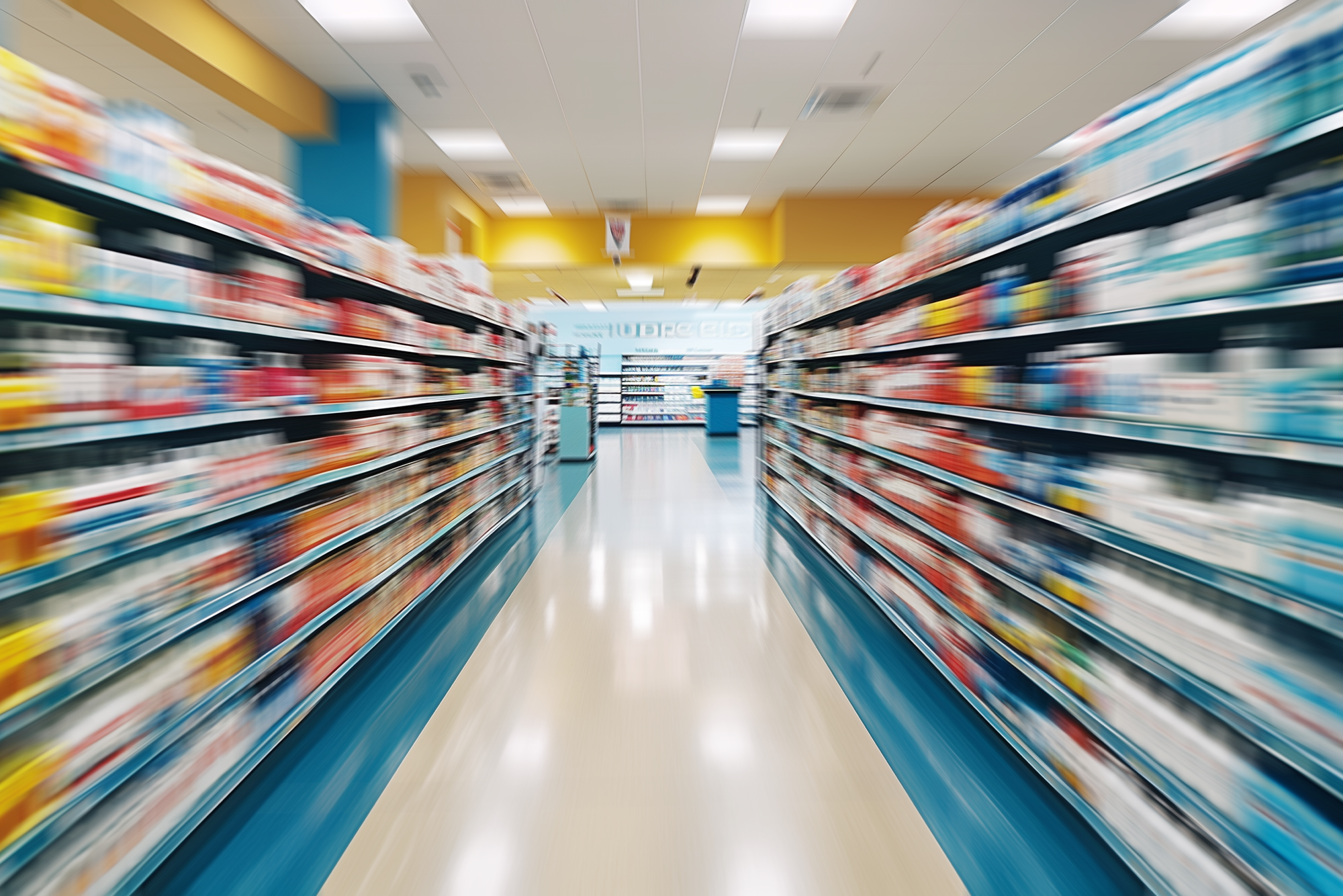 Using HSAs, Health FSAs and HRAs for Over-the-Counter Items: An isle of medicine at a pharmacy.