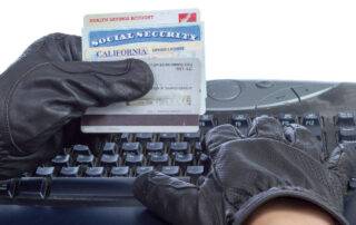 Identity thieves get information in a variety of ways, including: Stealing personal items such as a wallet, purse, laptop, personal digital assistant and mail.