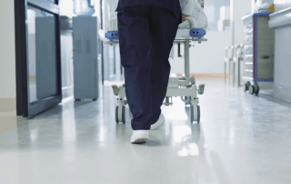 Footwear is an important issue for healthcare professionals, many of whom spend long stretches of time standing or walking throughout the day. Good footwear is essential to worker comfort, but comfort concerns must be balanced with safety.